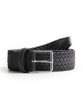 Andersons Two Tone Braided Stretch Belt Grey 10 4694