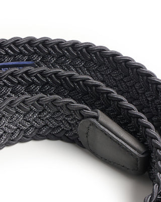 Andersons Two Tone Braided Stretch Belt Grey 4 4695