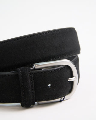 Andersons Ultra Soft Suede Casual Belt Black 1 2
