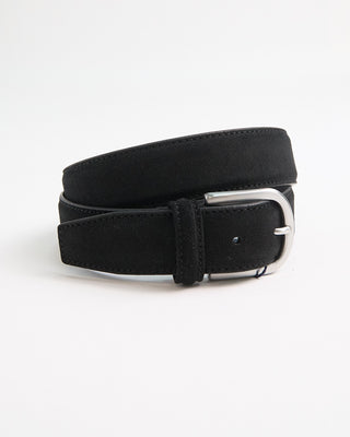 Andersons Ultra Soft Suede Casual Belt Black 1 4