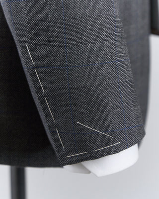 Impeccabile 'Milano' Tailored Fit Super 130's Herringbone Check Suit