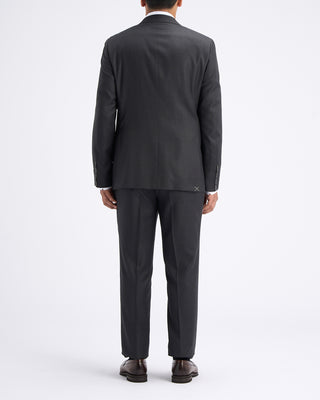 Canali Super 130s Birdseye All Season Wool Suit Grey 11 11284