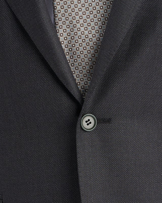 Canali Super 130s Birdseye All Season Wool Suit Grey 12 11289