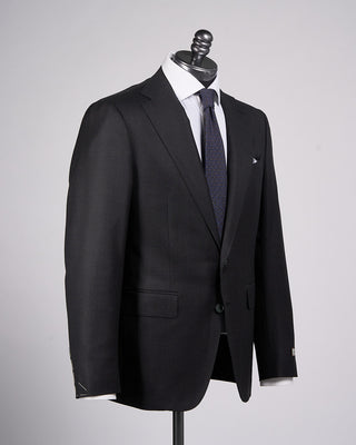 Canali Super 130s Birdseye All Season Wool Suit Grey 4 2213