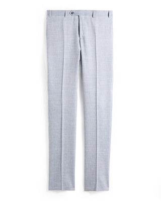 Canali Linen  Wool Elegant Summer Travel Suit Light Blue 14 9465