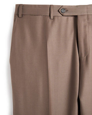 Canali Super 130s Wool Taupe Suit Taupe 2 8761 2