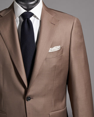 Canali Super 130s Wool Taupe Suit Taupe 5 10069
