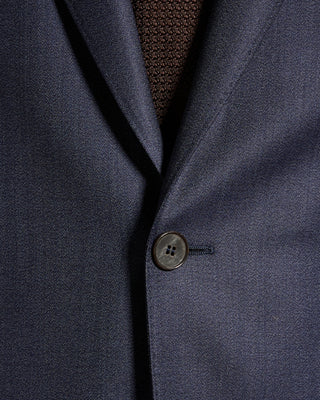 Canali Wool  Cashmere Travel Suit Navy 6 9163