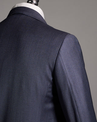 Canali Wool  Cashmere Travel Suit Navy 8 9161