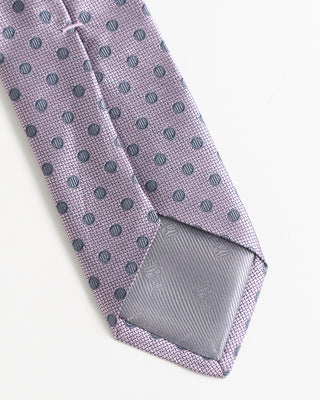 Dion Silk Jacquard Faille Dots Tie Pink 2262