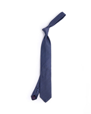 Dion Silk Woven Jacquard Arrows Tie Purple 1 4620