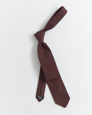 Solid Grenadine Garsa Grossal Silk Tie