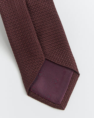 Solid Grenadine Garsa Grossal Silk Tie