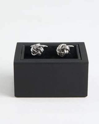 Dion Nautical Knot Cuff Links Silver  4