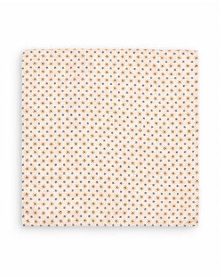 Dion Ivory Micro Floral Silk Pocket Square Ivory Micro Floral 2 10158