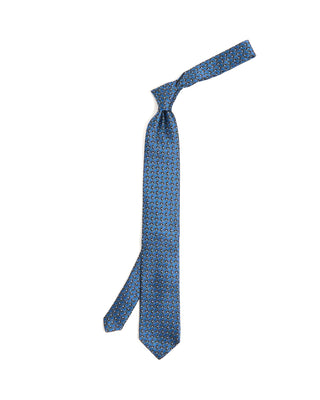 Dion Cobalt Paisley Silk Tie Cobalt Paisley 10203