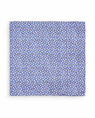 Dion Royal Gold Cross Silk Pocket Square Royal Gold Cross 3 10152