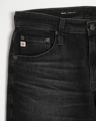 AG Jeans Tellis 12 Years Cave Wash Jeans Charcoal 6