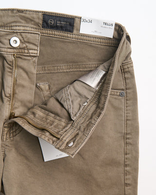 AG Jeans Tellis Faded Ashwood Sulfur Khaki 0 3