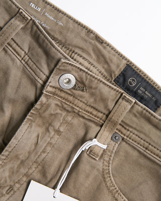 AG Jeans Tellis Faded Ashwood Sulfur Khaki 0 5