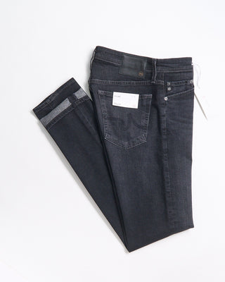 AG Jeans Dylan Throttle Charcoal Washed Denim Jeans Charcoal 862