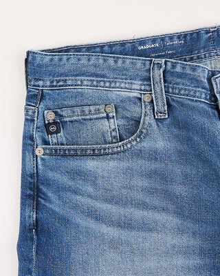 AG Jeans Ventana Graduate Relaxed Fit Denim Jeans Blue 8 1987