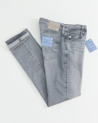 AG Jeans Tellis Atwater Vapor Wash Denim Jeans Grey 1