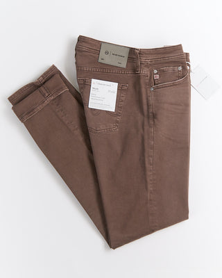 0731i2 AG Jeans Tellis 7 Year Wash Sulfur Berry Brown Jeans Brown 2672 6