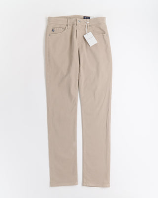 AG Jeans Tellis Desert Stone Brushed Cotton Pants Sand 2672