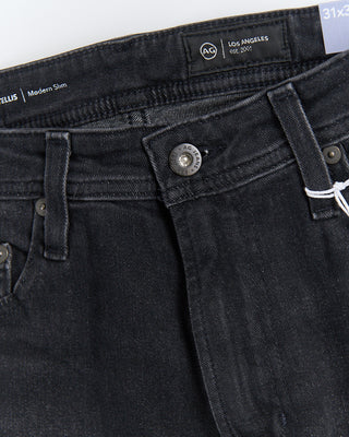 AG Jeans Tellis Vp Monarch Washed Black Jeans Charcoal  1