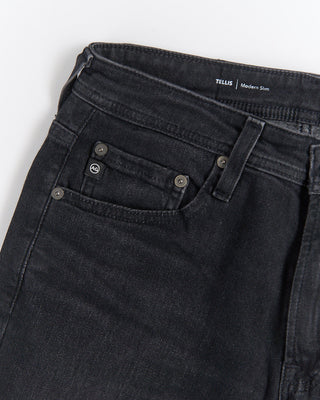AG Jeans Tellis Vp Monarch Washed Black Jeans Charcoal  2