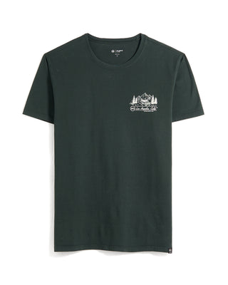 AG Jeans Bryce California Road Trip T Shirt Green 5 10601