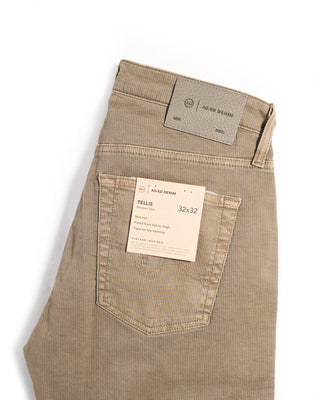 AG Jeans Tellis Bedford Corduroy Pants Taupe 2 6026
