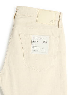 AG Jeans Everett Natural Cotton  Linen Jeans Natural 2 8249