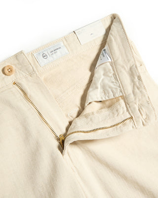 AG Jeans Everett Natural Cotton  Linen Jeans Natural 7 8245