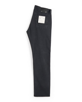 AG Jeans Everett Sulfur Antique Black Cotton  Linen Jeans Anthracite 8201