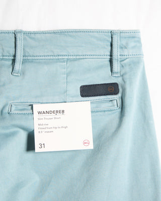 AG Jeans Wanderer Sulfur Smokey Blue Shorts Light Blue 11 9426