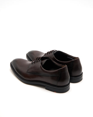 Lloyd Calf Leather Rubber Sole Dress Shoes Brown 4 3791