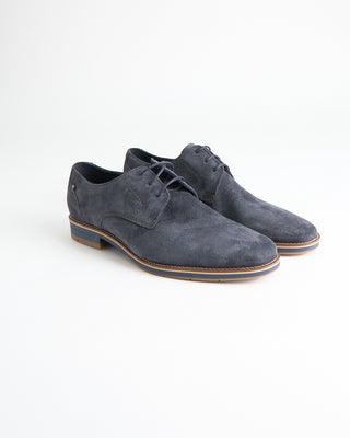 Lloyd Langston Suede Derby Shoes Blue 