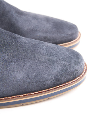 Lloyd Langston Suede Derby Shoes Blue  5