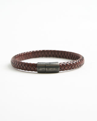 Tateossian Cobra Sontuoso Slide Bracelet Brown  1