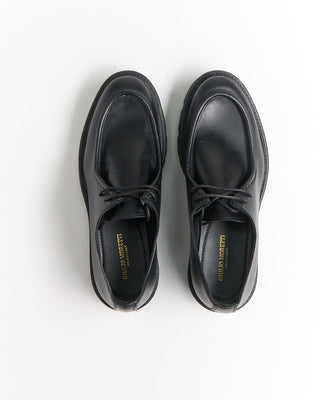 Giulio Moretti Soft Nappa Calf Leather Moccasins Black 2063