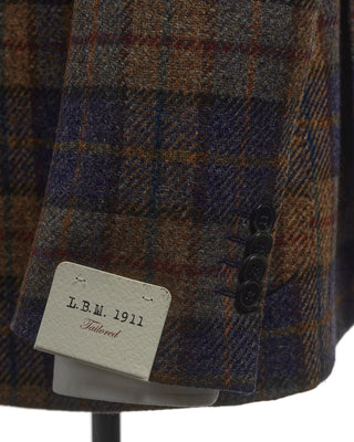L.B.M. 1911 Wkrp Bold Check Tweed Soft Sport Jacket Multi  6