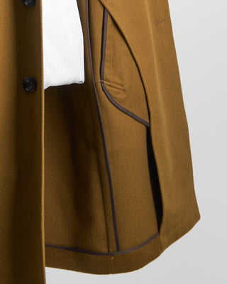 Luigi Bianchi Mantova Colombo Wool Cashmere Topcoat Camel  2