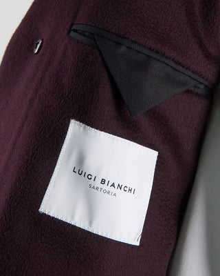 Luigi Bianchi Mantova Colombo Thermo Topcoat Burgundy 1290