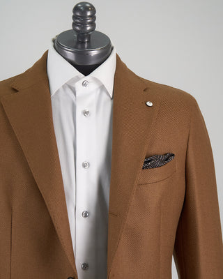 L.B.M. 1911 Wool Cashmere Sport Jacket Camel  3