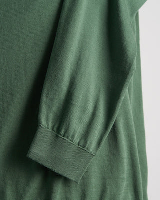 Filippo De Laurentiis Sea Island Cotton Ultrasoft All Season Crewneck Sage 0 6
