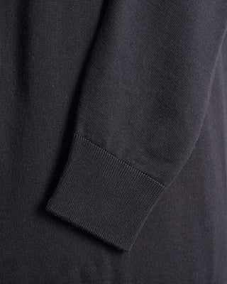 Filippo De Laurentiis Elegant All Season Fine Merino Crewneck Charcoal 0 6