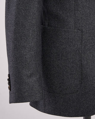 Luigi Bianchi Mantova Grey Wool Hybrid Sport Jacket Grey 7 2111