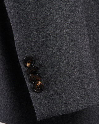 Luigi Bianchi Mantova Grey Wool Hybrid Sport Jacket Grey 8 2110